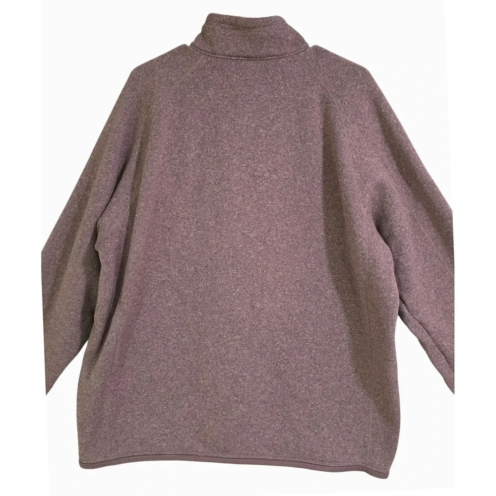 Patagonia‎ Better Sweater 1/4 Zip Pullover Mens XXL Brow Fleece Jacket